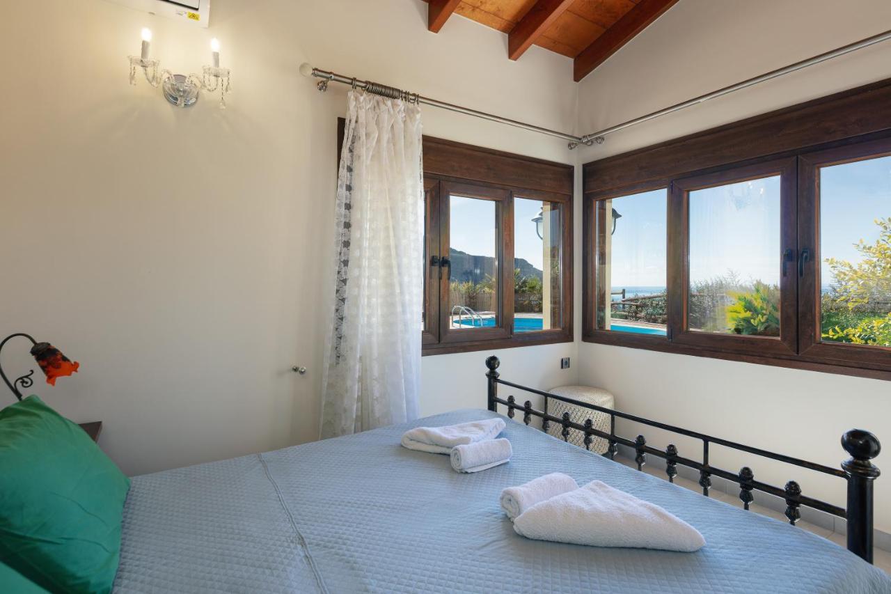 Family Villa Ellis Plakias With Private Pool 200M To The Beach Walking Distance To The Amenities Esterno foto
